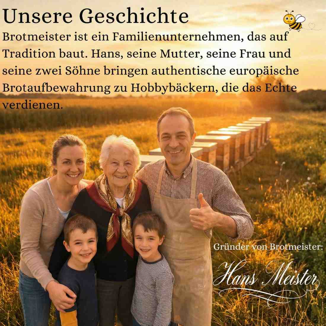 Premium Brotbeutel aus 100% Baumwolle und Bienenwachs